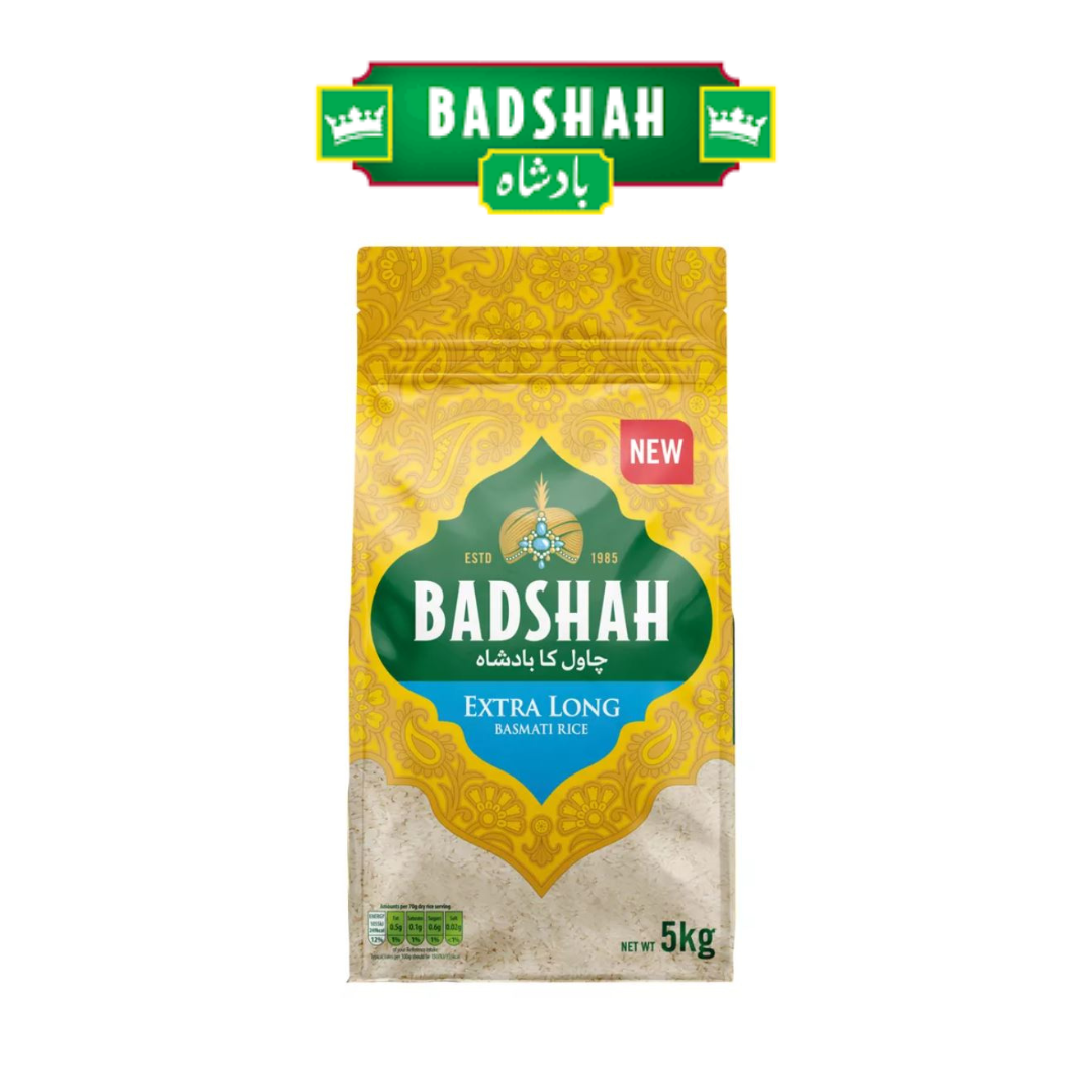 Badshah Extra Long Basmati Rice 5Kg – Watan Superstore