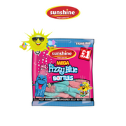 Sunshine Fizzy Blue Bottles 120g