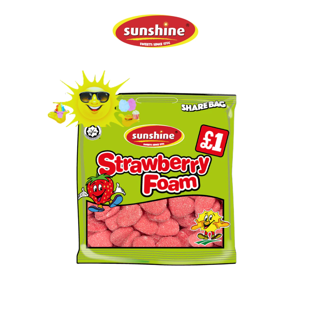 Sunshine Strawberry Foam 120g