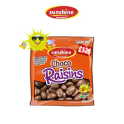 Sunshine Choco Raisins 120g