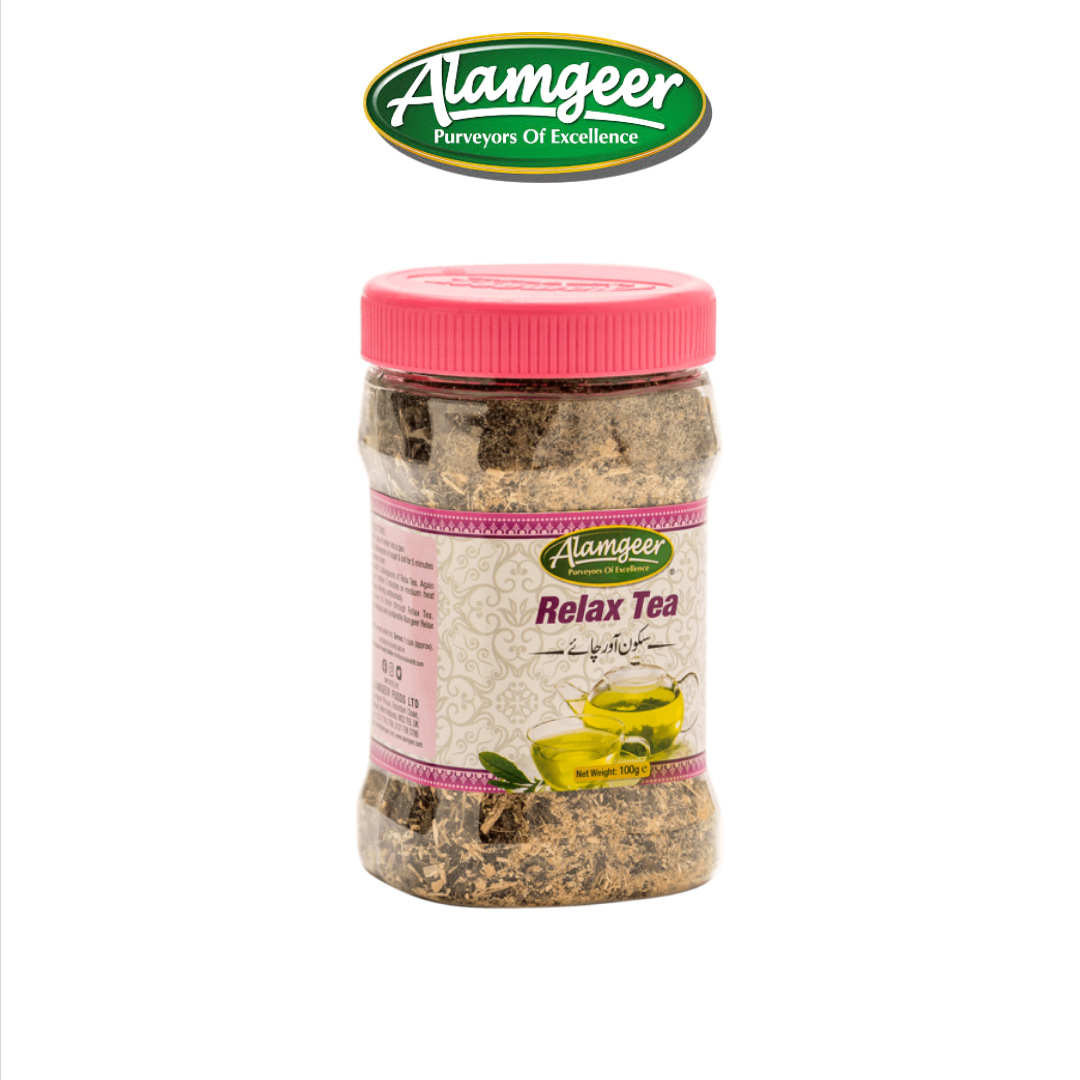 Alamgeer Relax Tea (100gms) - watan superstore
