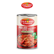 California Garden Peeled Fava Beans with Chili 450g