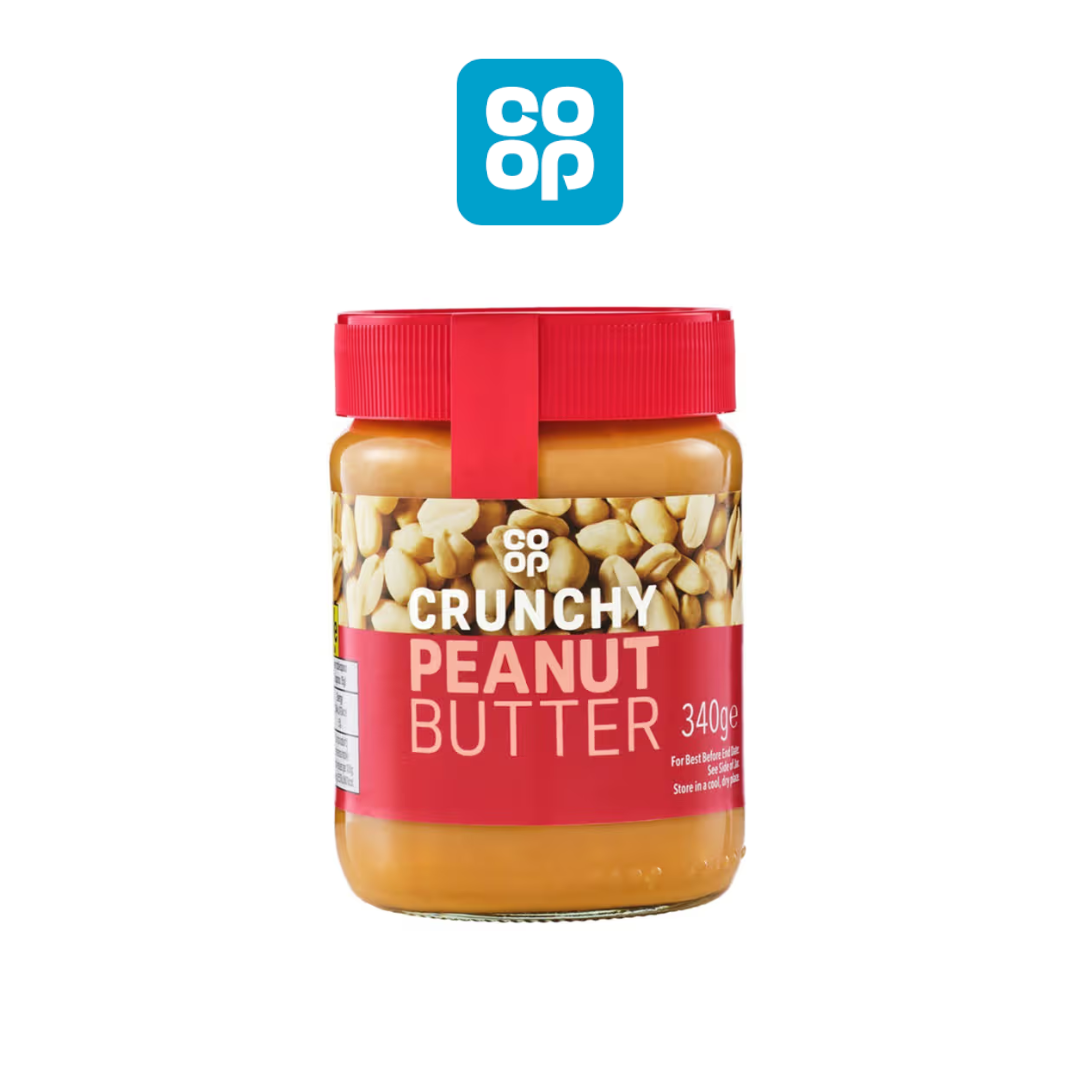 Jar of Co-op Crunchy Peanut Butter - watan superstore