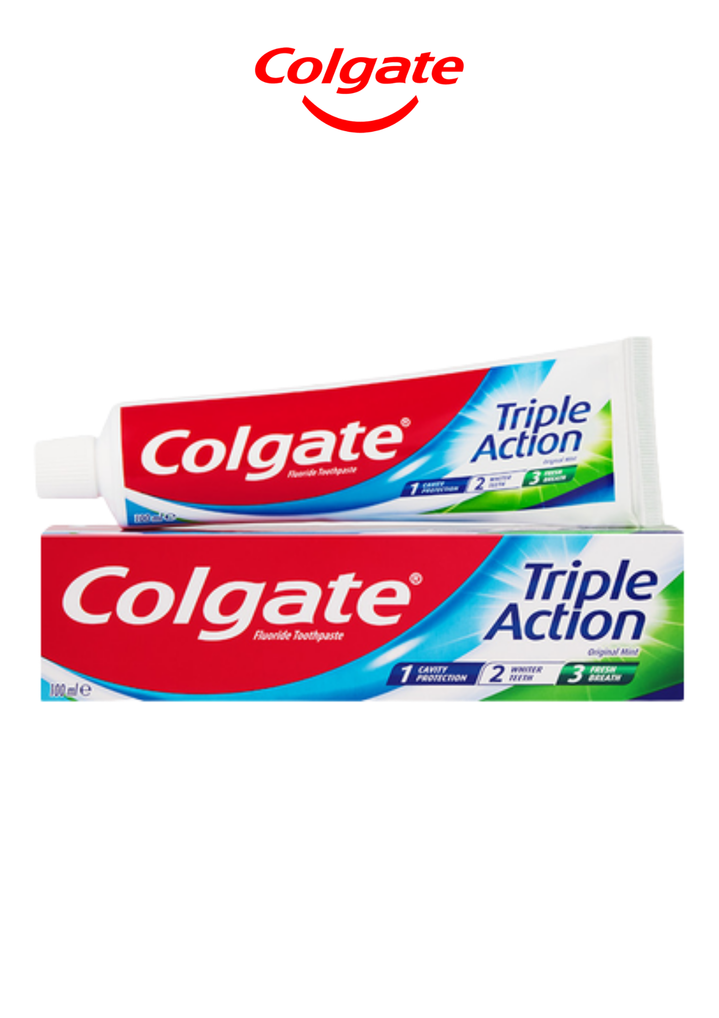 Colgate Triple Action Original Mint Toothpaste 100ml