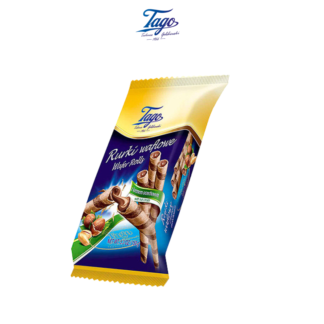 Tago Wafer Rolls - 3 Flavours (260g)