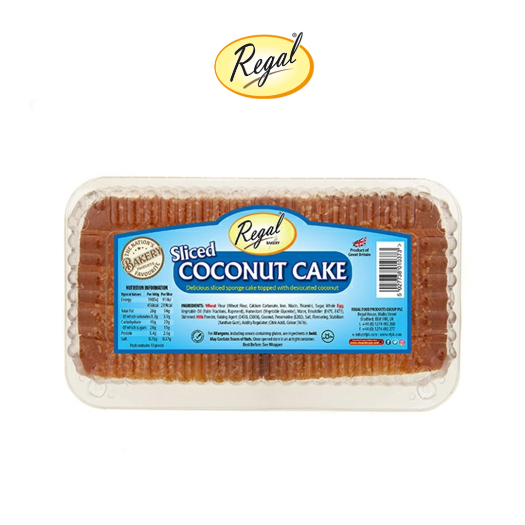 Regal Coconut Sliced Madeira 10pcs