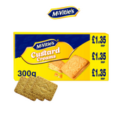 McVitie's Custard Creams Biscuits – 300g
