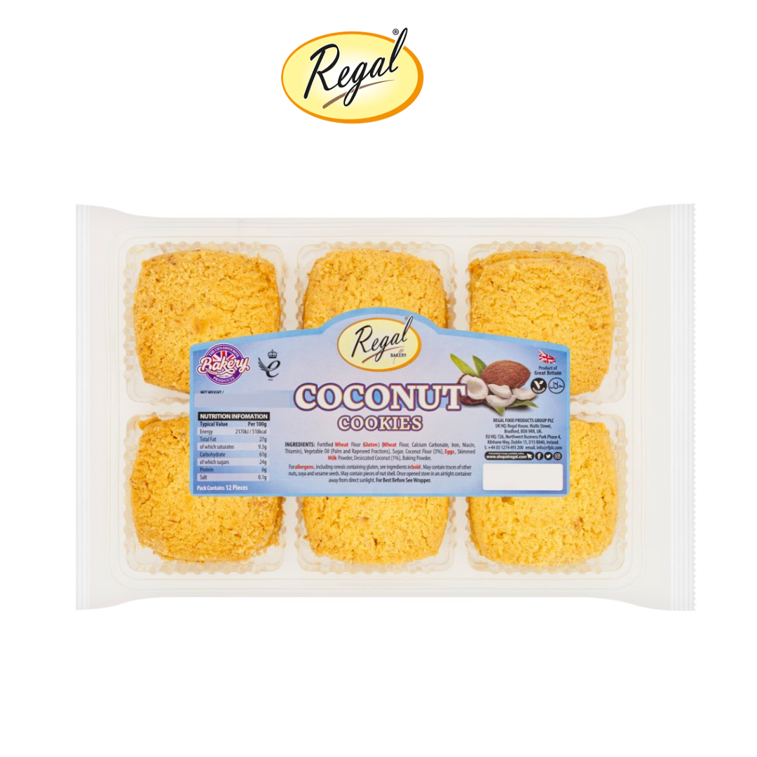 Regal Bakery Coconut Cookies – 18pcs
