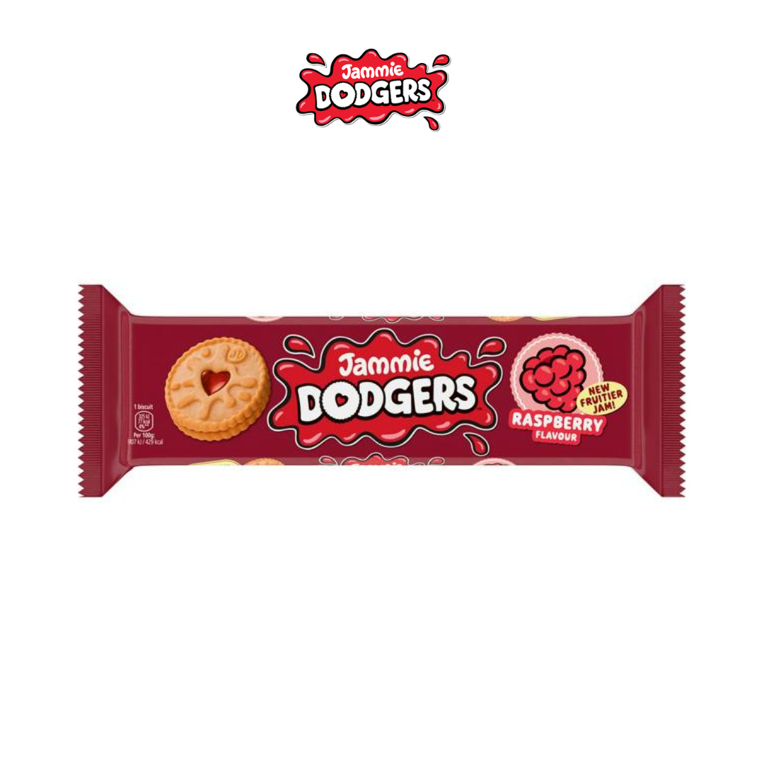 Jammie Dodgers Raspberry Flavour Biscuits – 140g