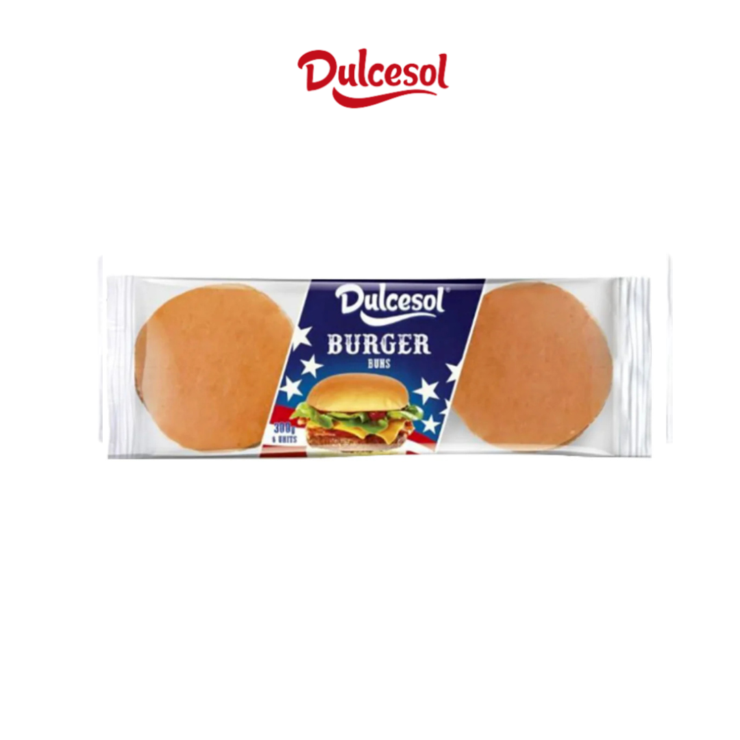 Dulcesol Jumbo Burger Buns  6Pack