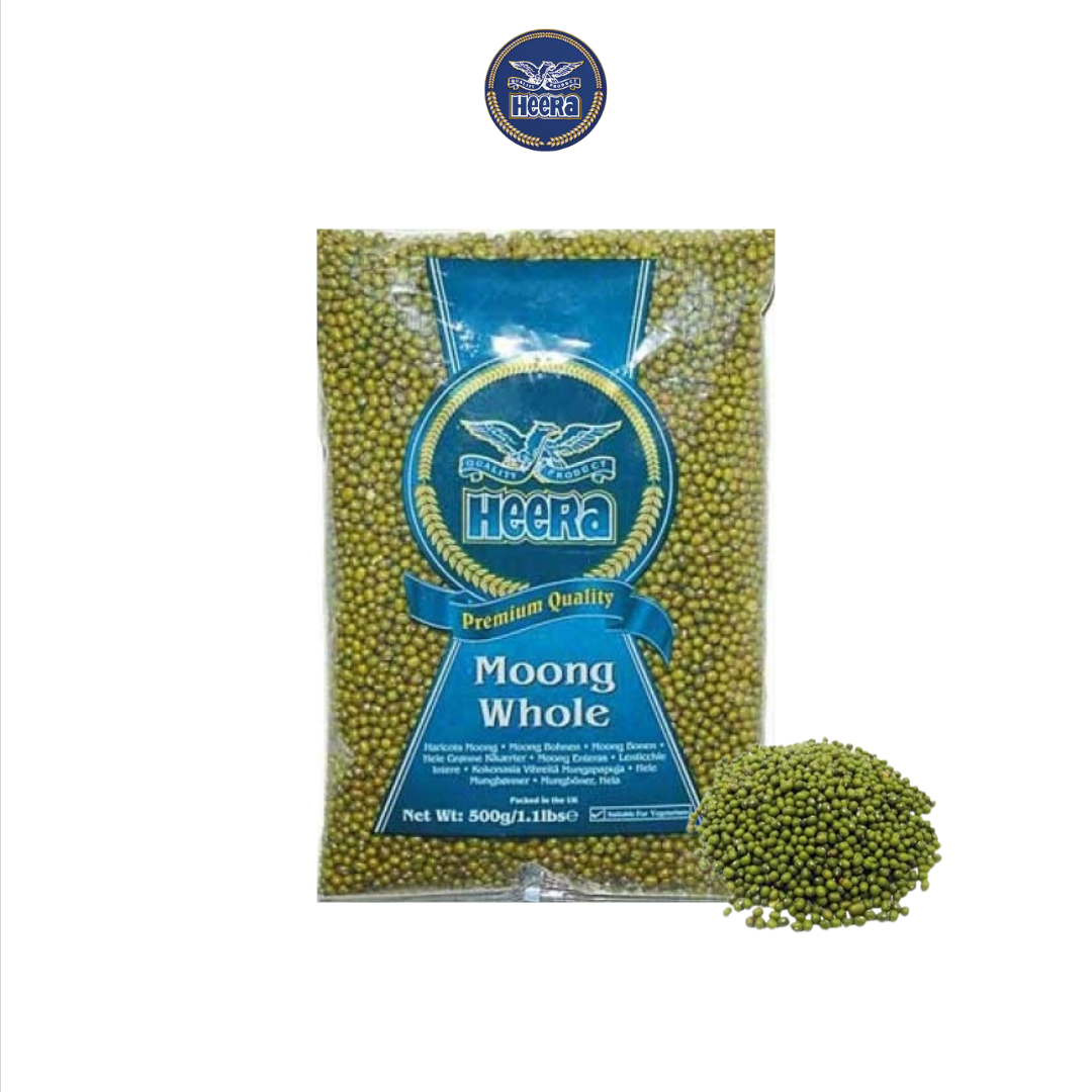 Heera Moong Whole - 500g & 2kg Options | Sabut Moong