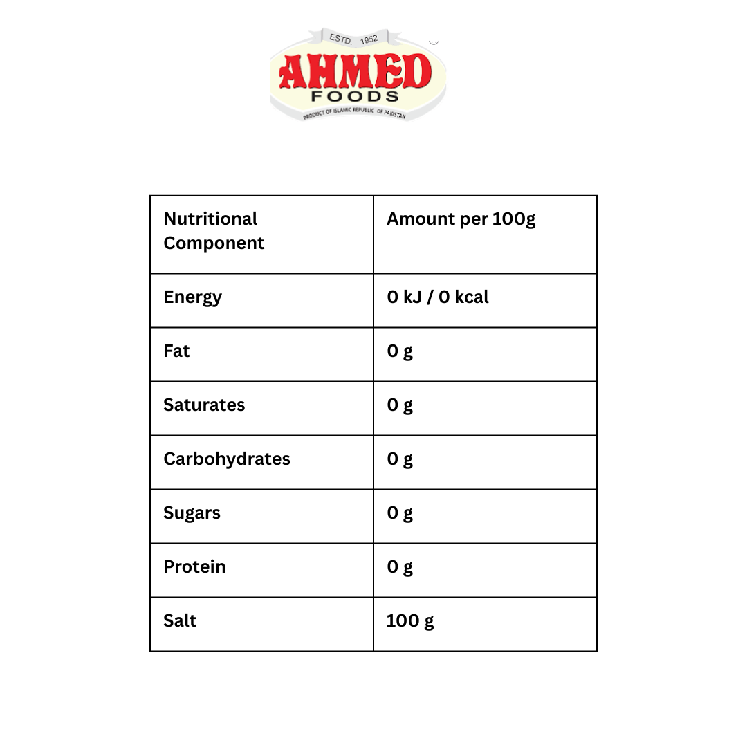 Ahmed Foods Refined Iodised Salt 800g