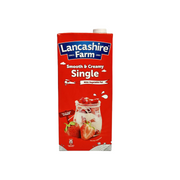 Lancashire Farm Single Cream 1Ltr