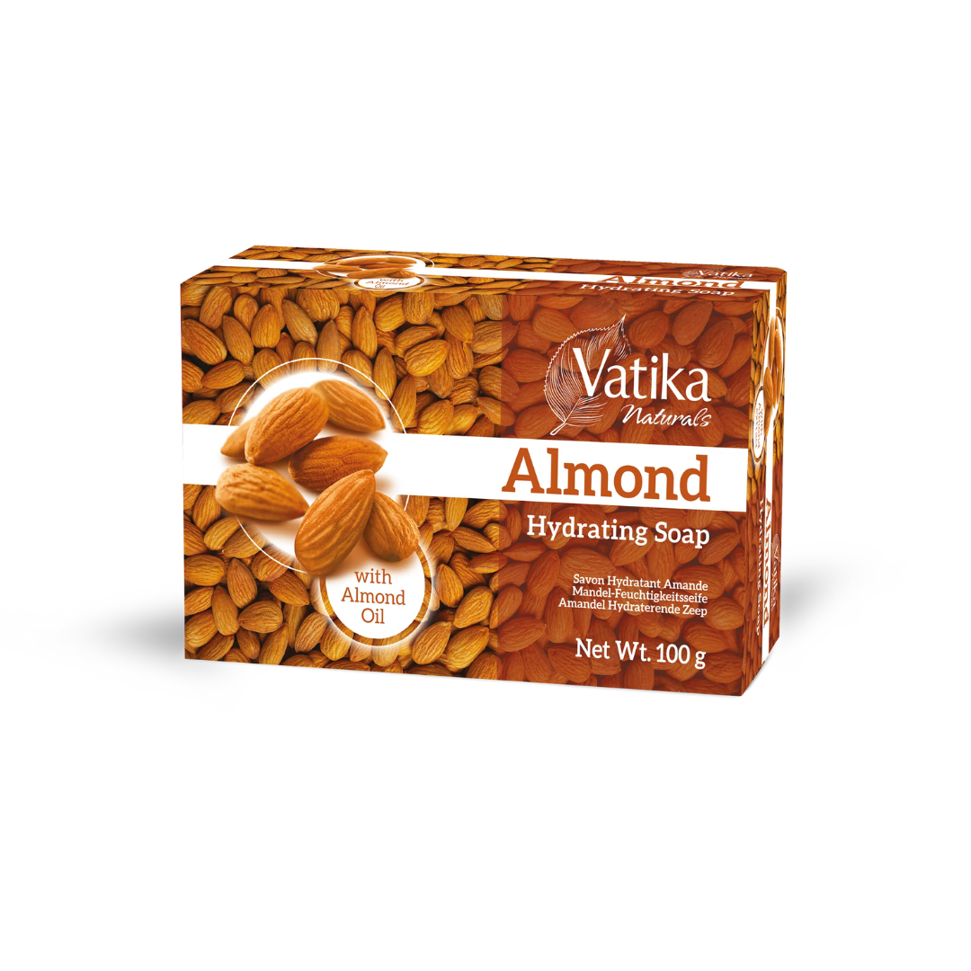 Vatika Natural Almond Soap 100g