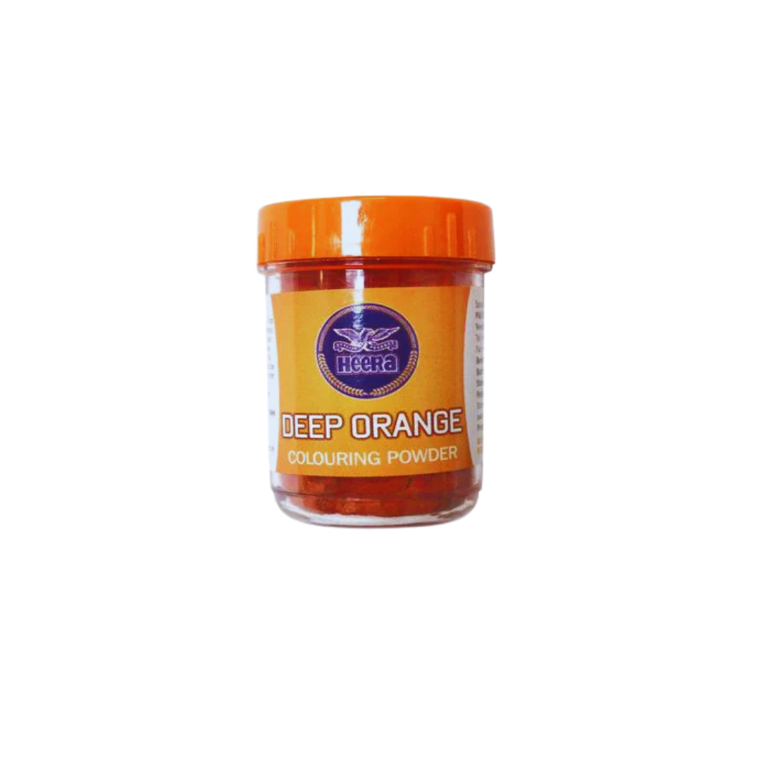 Heera Deep Orange Food Colouring Powder 25g