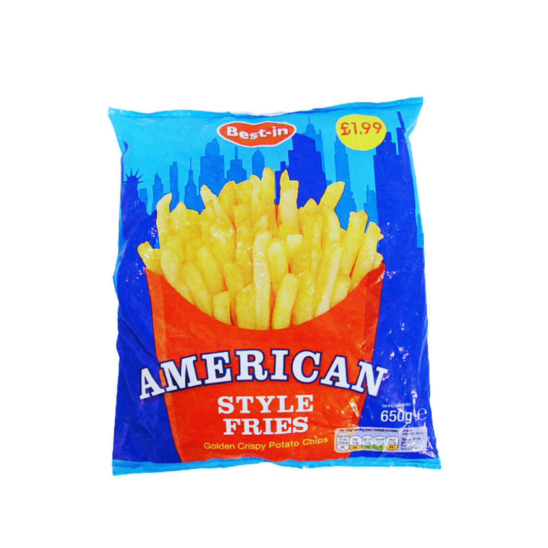 Best In American Fries 650g