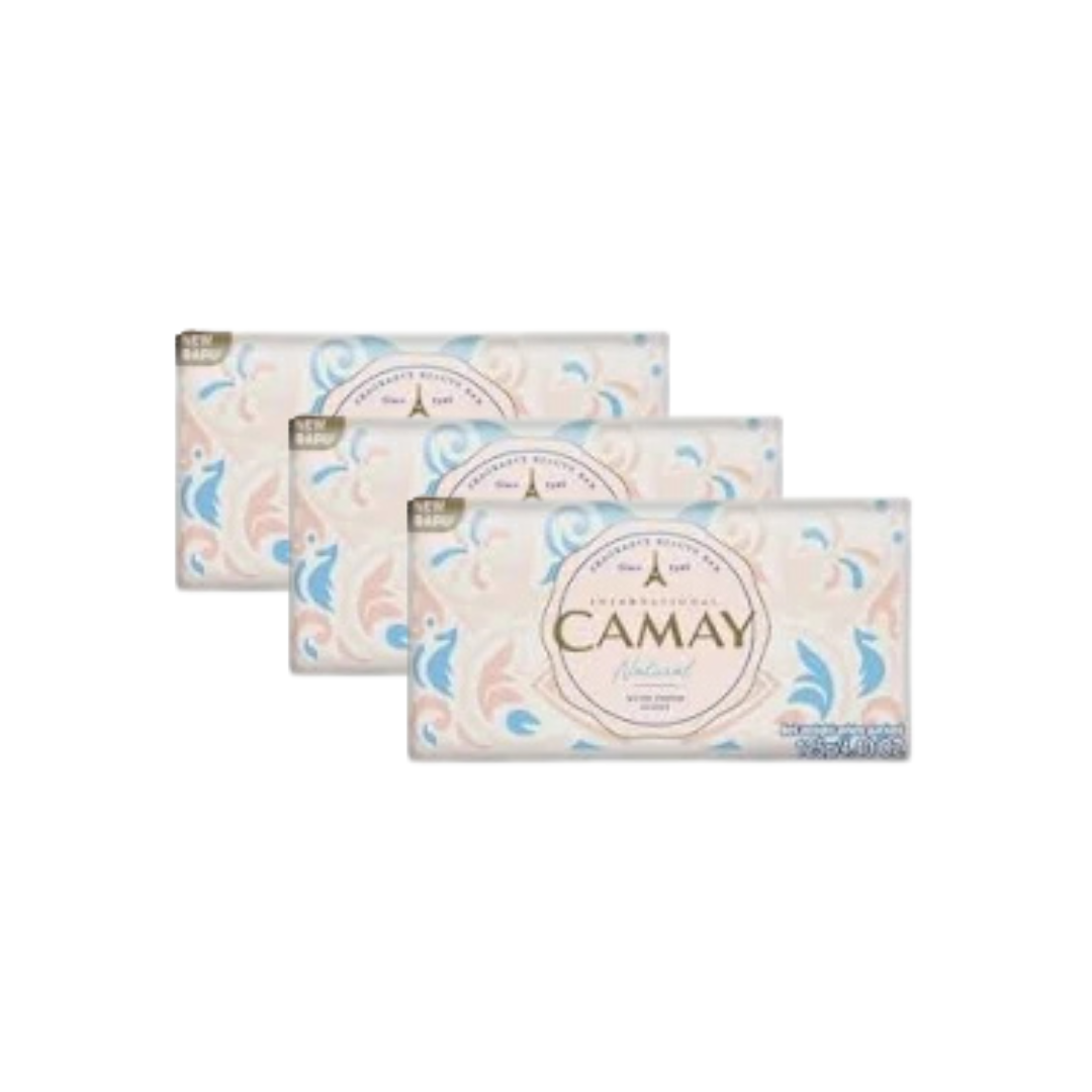 Camay Natural Soap 3 x 125g
