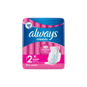 Always Classic Super Pads Size 2 Pack of 9