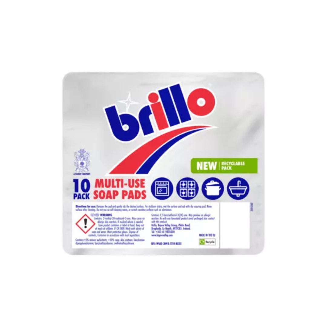 Brillo Soap Pads 10 Pack