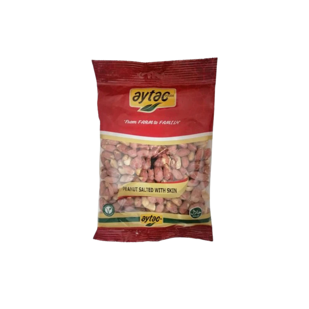 Aytac Peanut Salted With Skin 180g