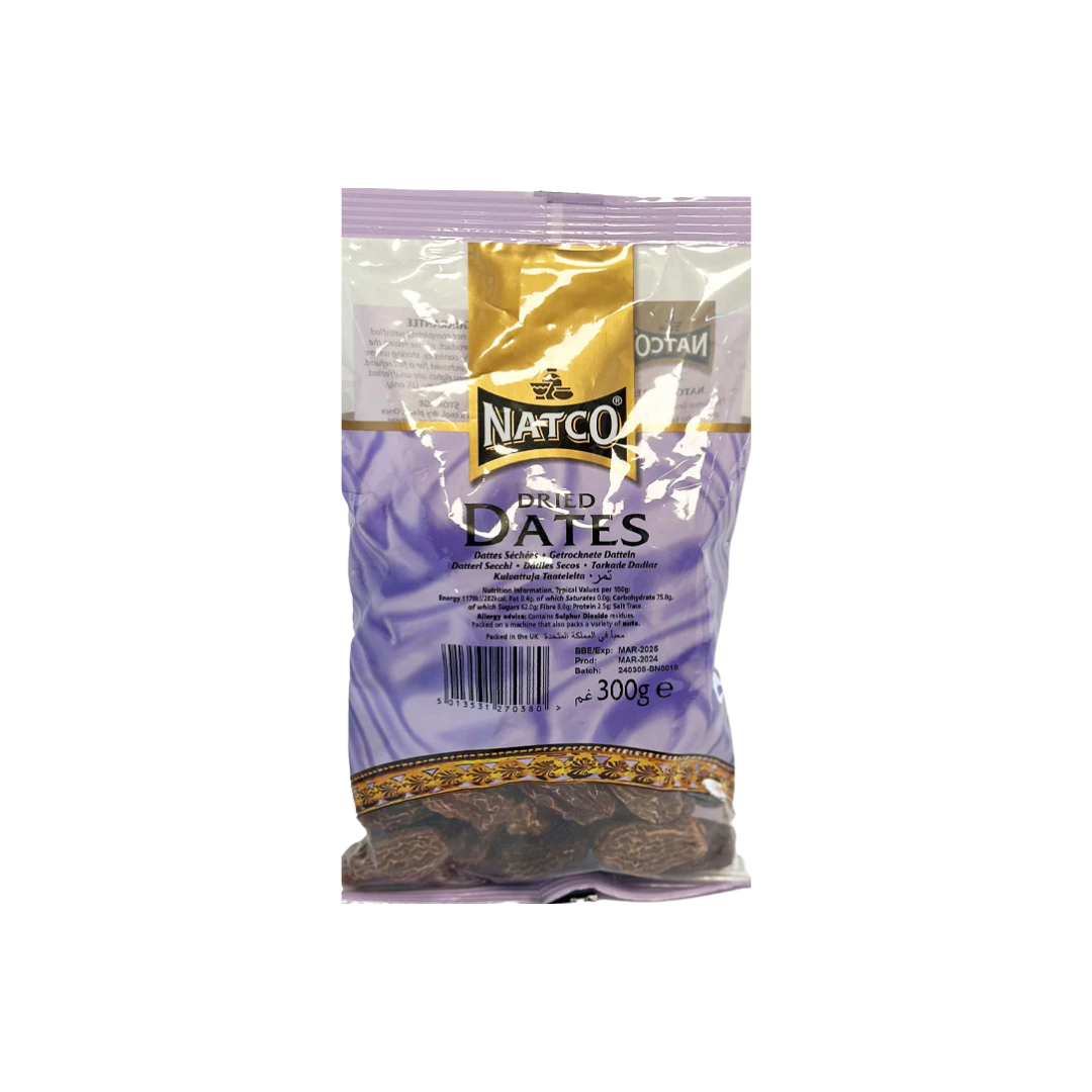 Natco Dried Dates 300g