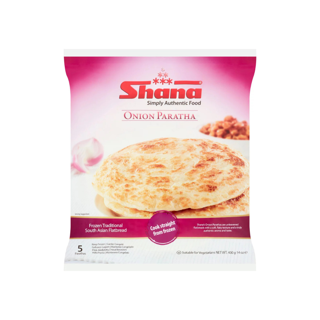 Shana 5 Pack Onion Paratha 400g