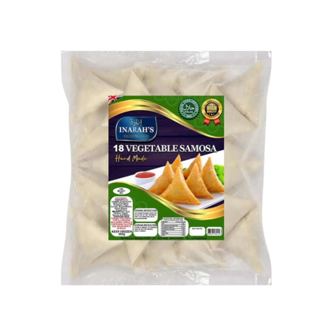 Inarah's 18 Vegetable Samosas