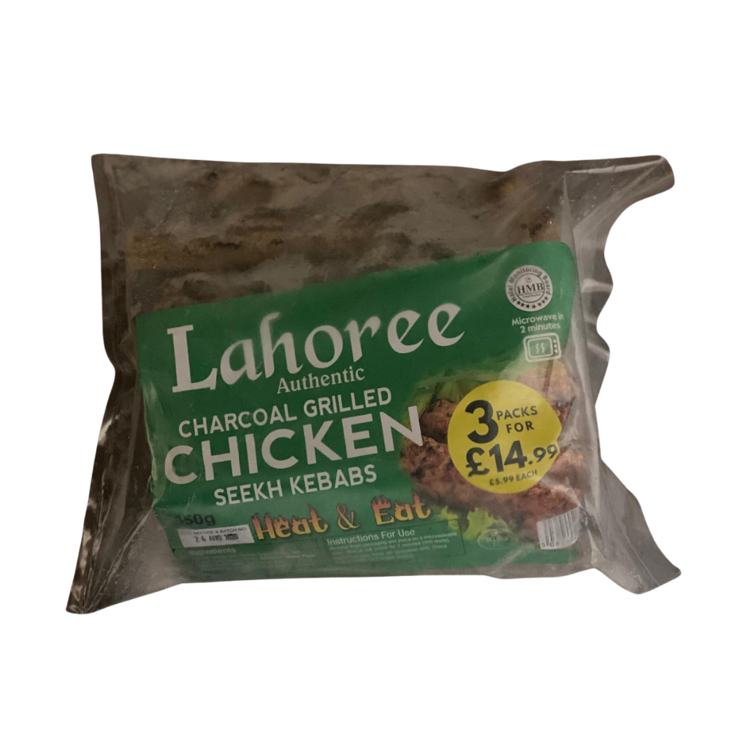 Lahoree Chicken Seekh Kebab 850g