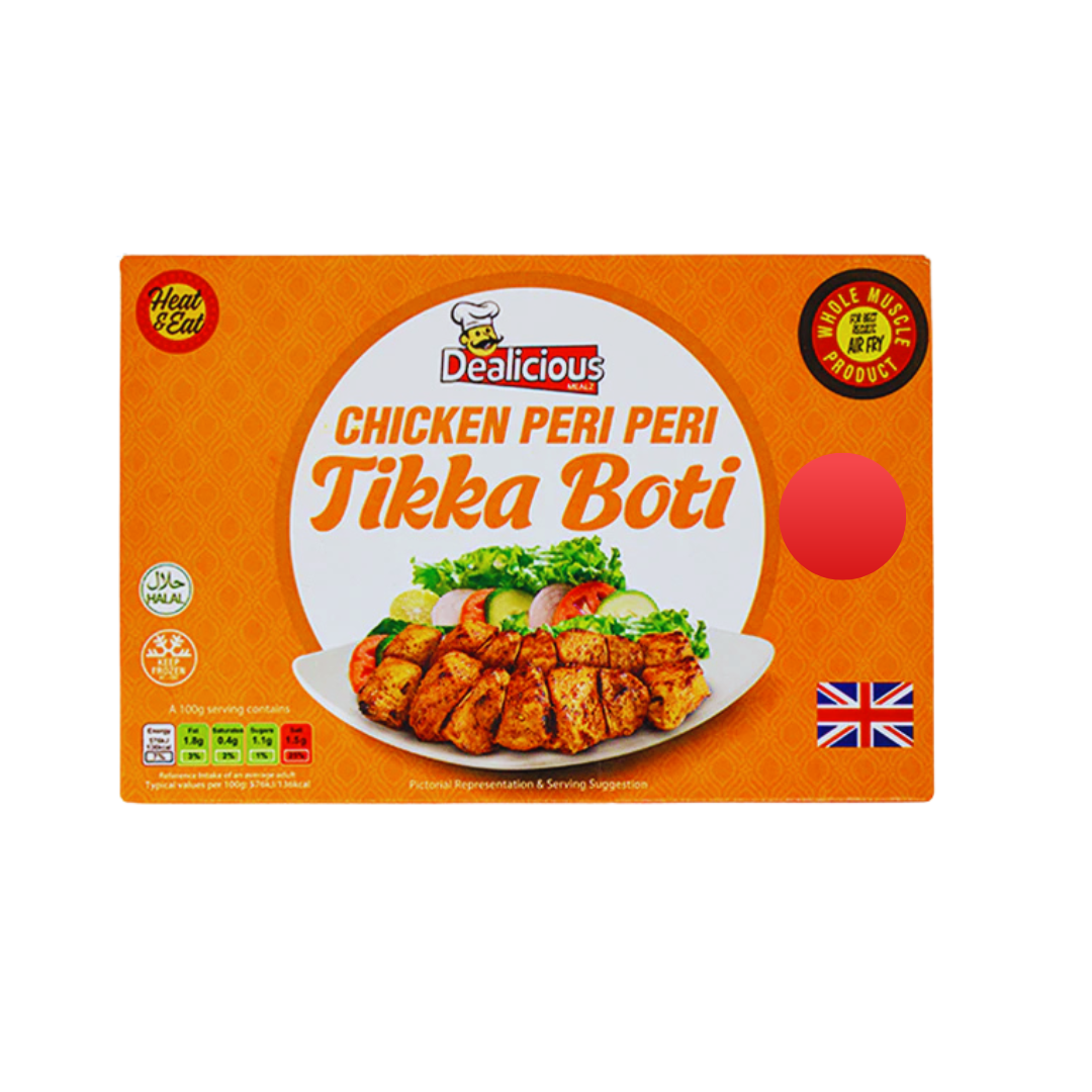 Dealicious Mealz Chicken Peri Peri Tikka Boti