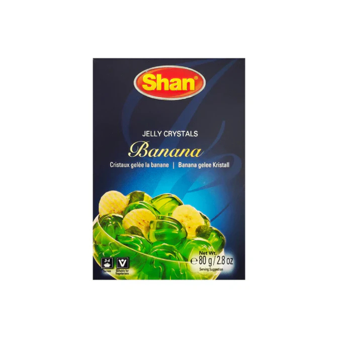 Shan Banana Jelly Crystals 80g