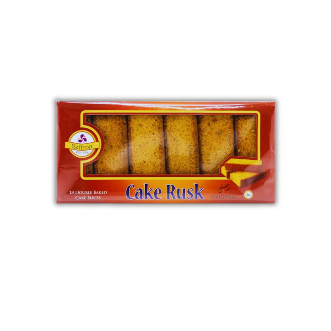 Saffron Original Cake Rusk – 18pc