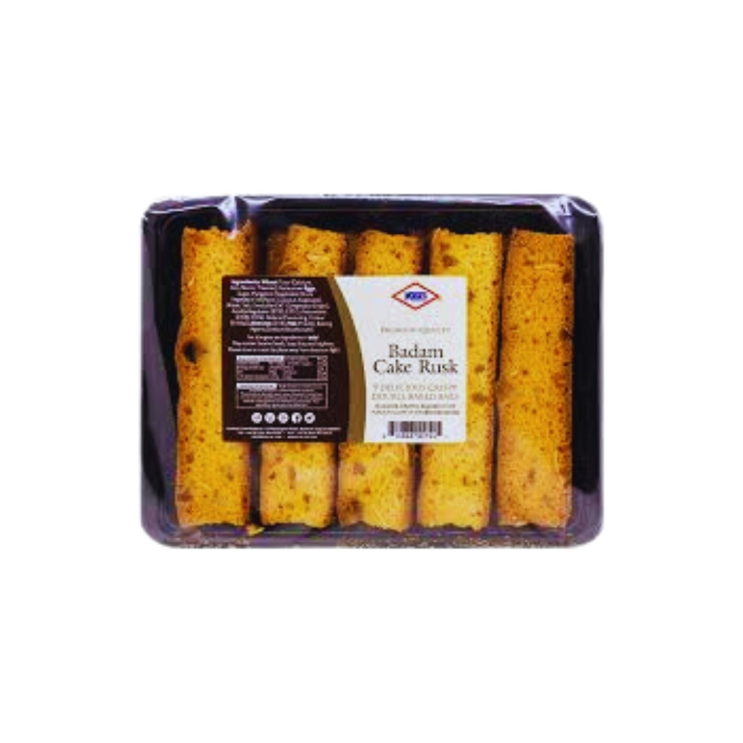Badam Rusk KCB Badam Cake Rusk - 9pc – Watan Superstore