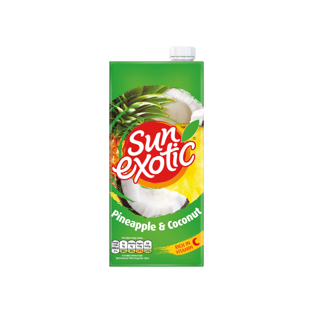 Sun Exotic Pineapple & Coconut Still Juice 1L