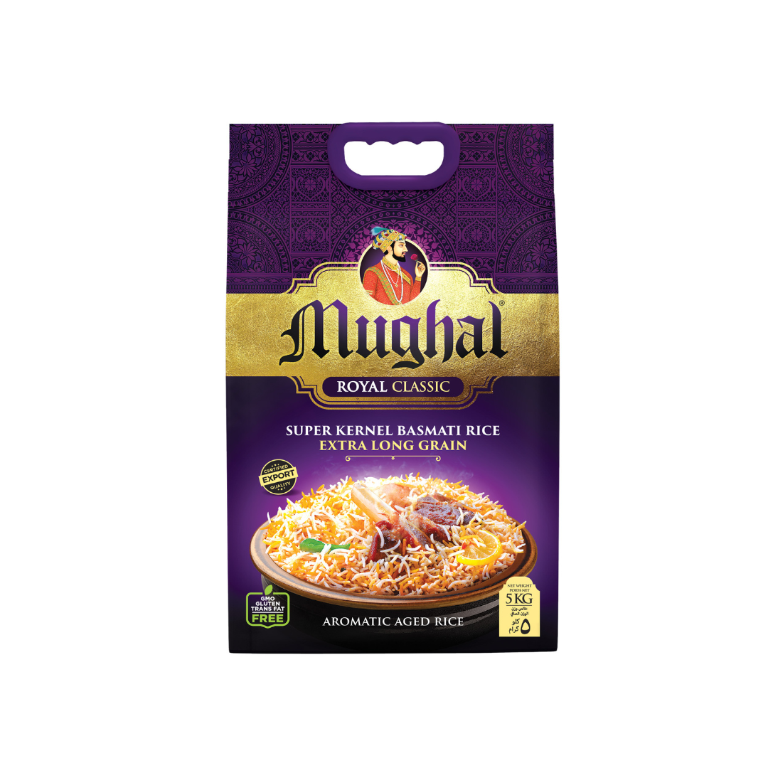 Mughal Royal Classic Super Kernal Basmati Rice 5kg – Watan Superstore