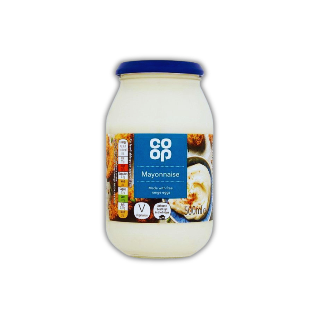 CO OP Mayonnaise Jar 500ml