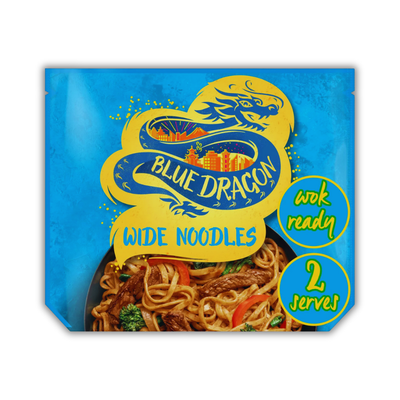 Blue Dragon Wide Wok Ready Noodles 300g