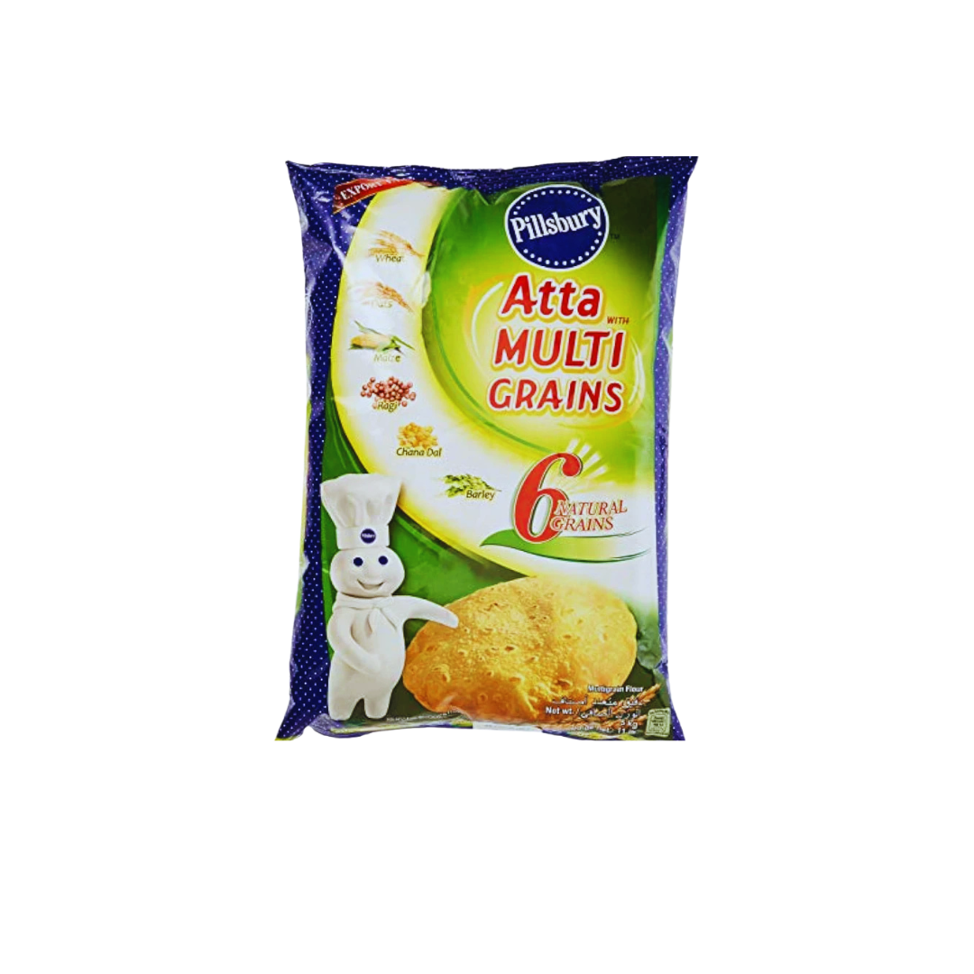 Pillsbury Atta With Multi Grains (6 Natural Grains) 5kg