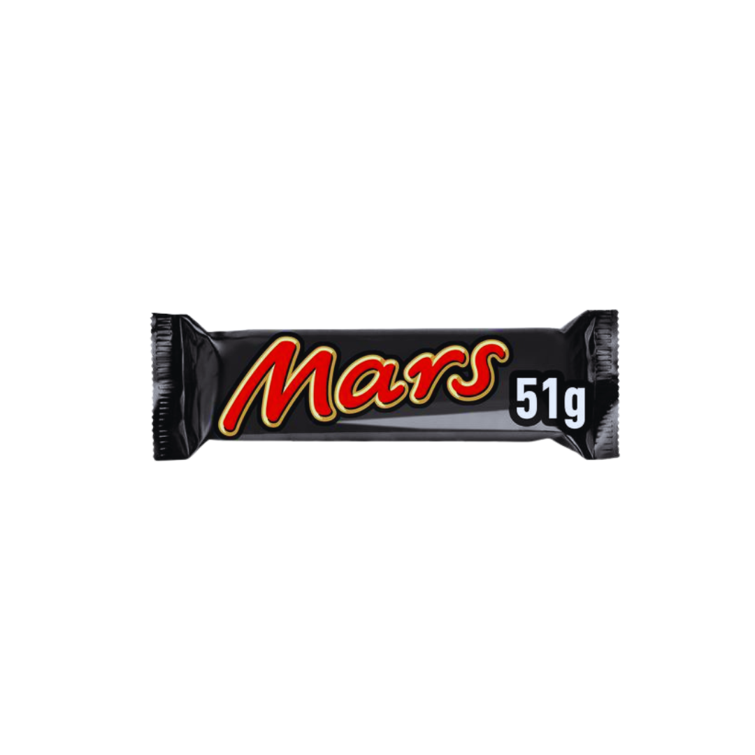 Mars Caramel Nougat & Milk Chocolate Snack Bar 51g