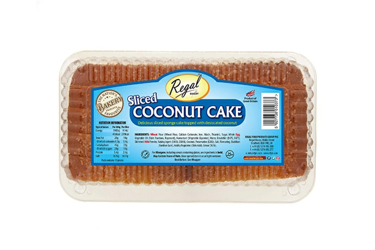 Regal Coconut Sliced Madeira 10pcs