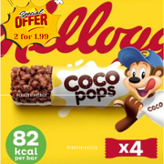 Kellogg’s Coco Pops Snack Bar (4 × 20 g)