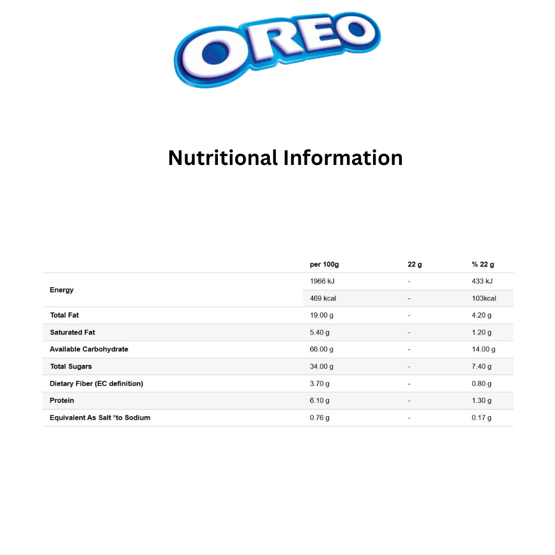 OREO Double Creme Cocoa Sandwich Cookies