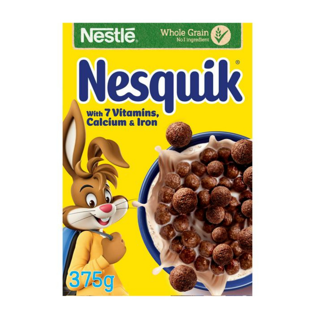 Nestle Nesquik Chocolate Cereal 375g