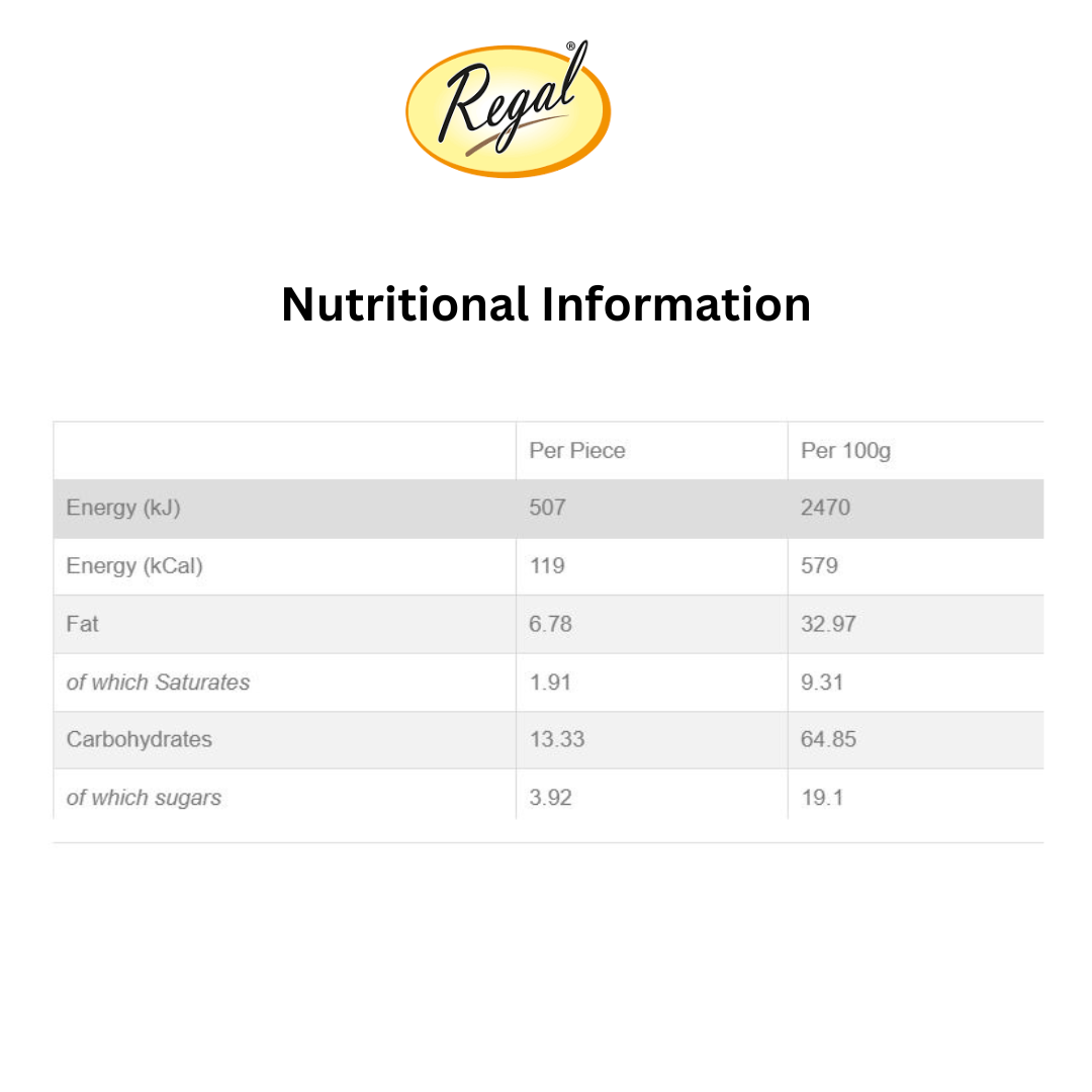 Regal Egg Free Regal Zeera Cookies 18 pcs