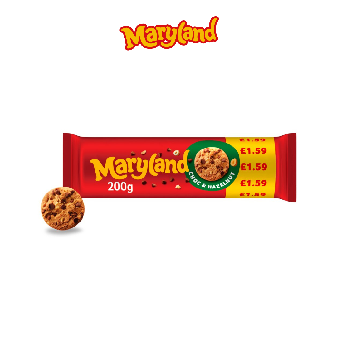 Maryland Choc & Hazelnut 200g