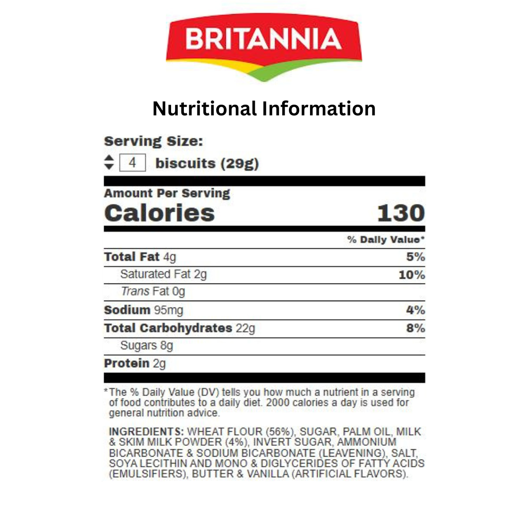 Britannia Milk Bikis Biscuits – 90g