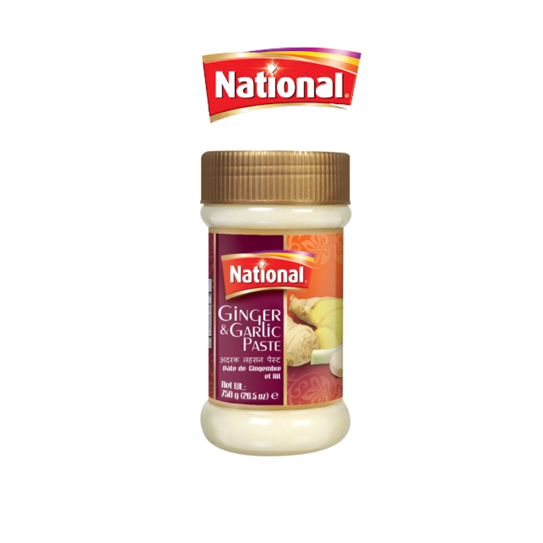 National Garlic Ginger Paste 300g - 750g
