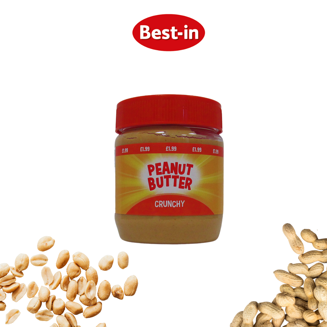 Best-In Peanut Butter 340g - Smooth & Crunchy Variants