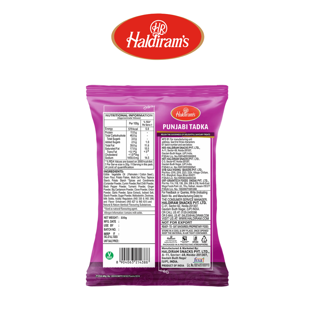 Haldiram's Punjabi Tadka - 200g