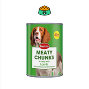 Best-in Meaty Chunks Dog Food Lamb in jelly 400g