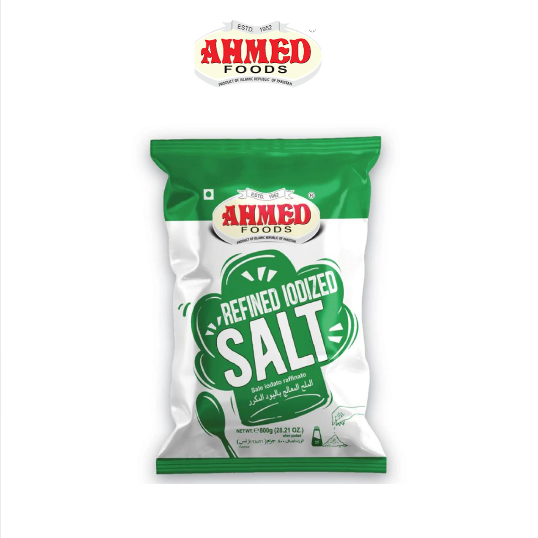 Ahmed Foods Refined Iodised Salt 800g